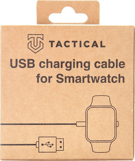 Tactical USB Table Charging Cable Μαύρο (Amazfit GTR/GTS)