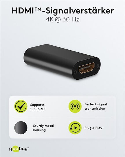 Goobay HDMI Repeater HDMI-Repeater 58491