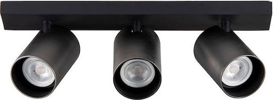 Yeelight Dreifach Spot mit Fassung GU10 in Schwarz Farbe