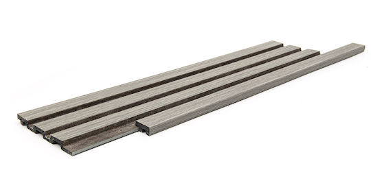 3D Wandpaneele Verschraubt / mit Kleber Graue 290x27cm