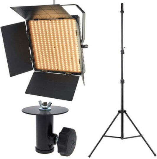 Varytec Φωτορυθμικό LED DMX VP-1 Video BiLight Panel Ρυθμιζόμενο Λευκό