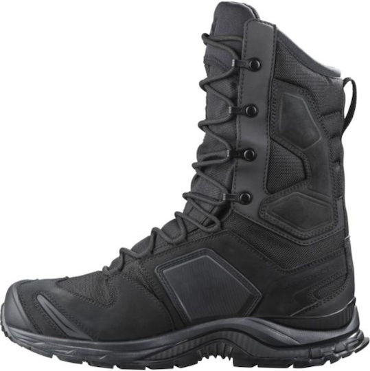 Salomon Στρατιωτικά Αρβύλα Forces GTX 8" Αδιάβροχα με μεμβράνη Gore-Tex Δερμάτινα Μαύρα