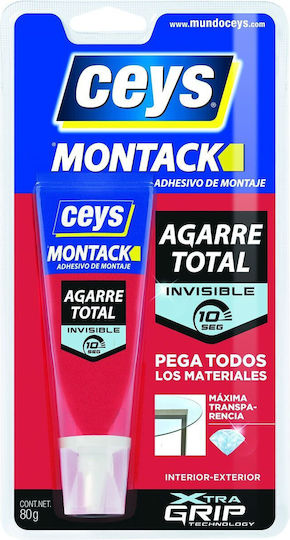 Ceys Montack Xpress Flüssig Konstruktionskleber Hohe Temperatur Transparent 80ml 1Stück