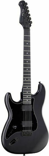 Harley Benton St 20hh Sbk Black Ηλεκτρική Κιθάρα με Ταστιέρα Roseacer και Σχήμα ST Style Matt black
