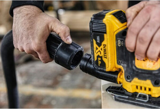 Dewalt Παλμικό Τριβείο Χούφτας Solo με Ρύθμιση Ταχύτητας και με Σύστημα Αναρρόφησης