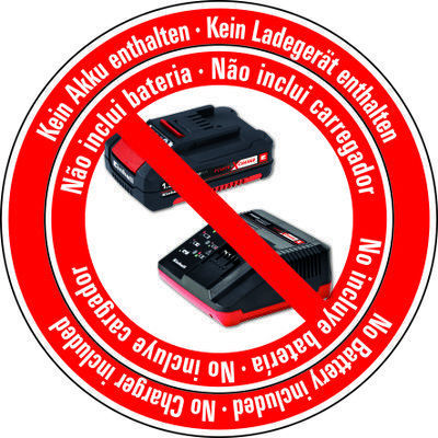 Einhell TC-OS 18/187 Li Solo Schwingschleifer Solo mit Absaugsystem