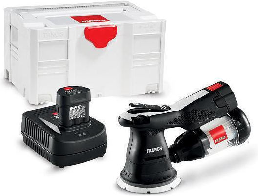 Rupes HSR73/BETA Battery Powered Eccentric Sander 125mm Battery 1x2.5Ah with Speed Control and with Suction System 100001