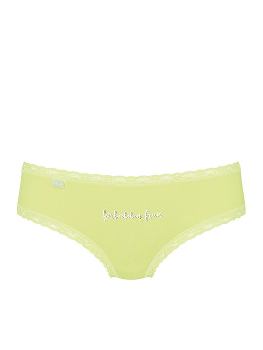 24/7 Weekend H Hipster Βαμβακερά Women's Slip 3Pack Yellow/Orange/Lilac