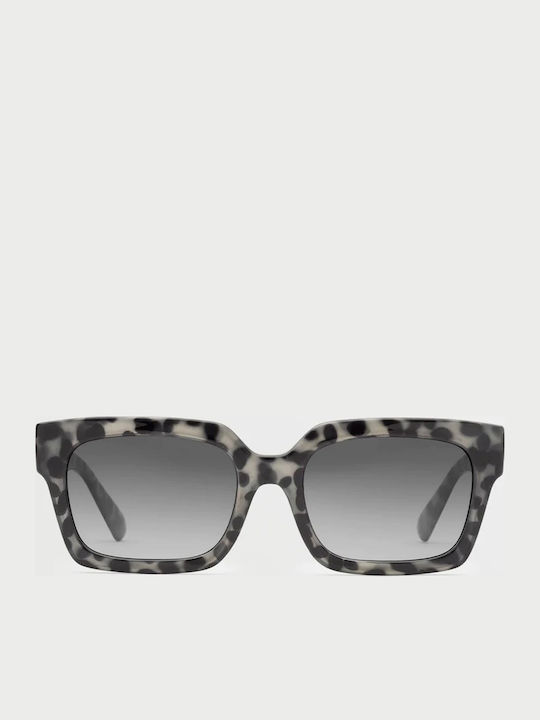 Volcom Domeinator Women's Sunglasses with Multicolour Plastic Frame and Gray Gradient Lens VE04604325-NUT
