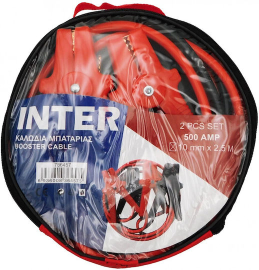 Inter Κροκοδειλακι Α-Κ273 Καλώδια Μπαταριών 500Α 786457