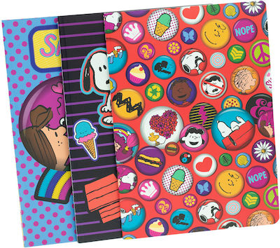 Back Me Up Snoopy Set 3 Notizbücher A5 (Μiverse Designs)