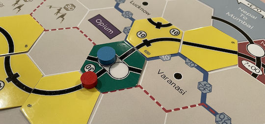 Board Game 18 India for 2-5 Players 14+ Years Old (EN) GMT Games