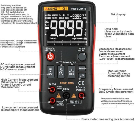 Q1 True-RMS Digitales Multimeter