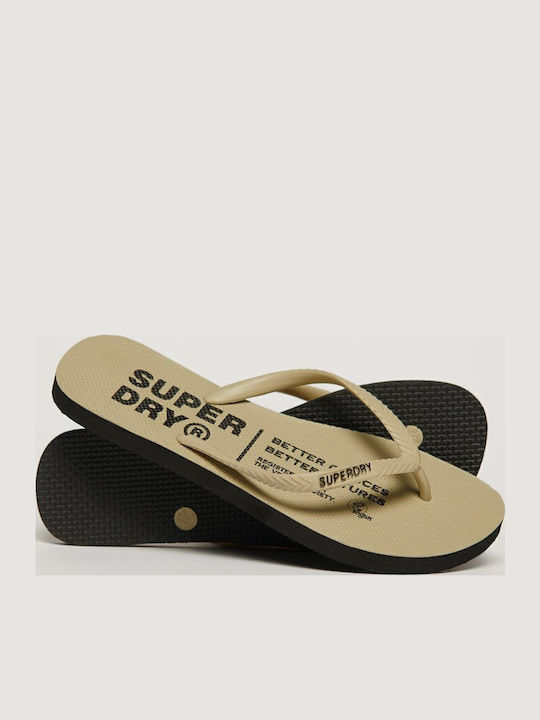Superdry Flip Flops Stone Wash