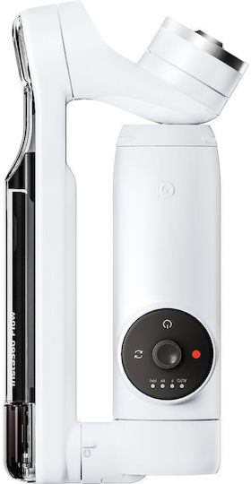Insta360 Flow Phone Gimbal with 3 Axis Stabilization and 12 Operating Hours White