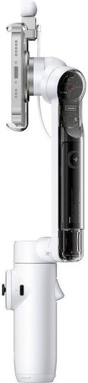Insta360 Flow Phone Gimbal with 3 Axis Stabilization and 12 Operating Hours White