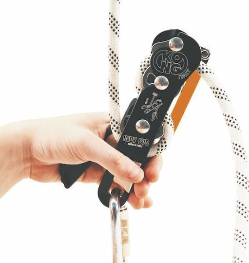 Kong Indy Evo 80102N400KK Καταβατήρας Αναρρίχησης Μαύρος Καταβατήρας