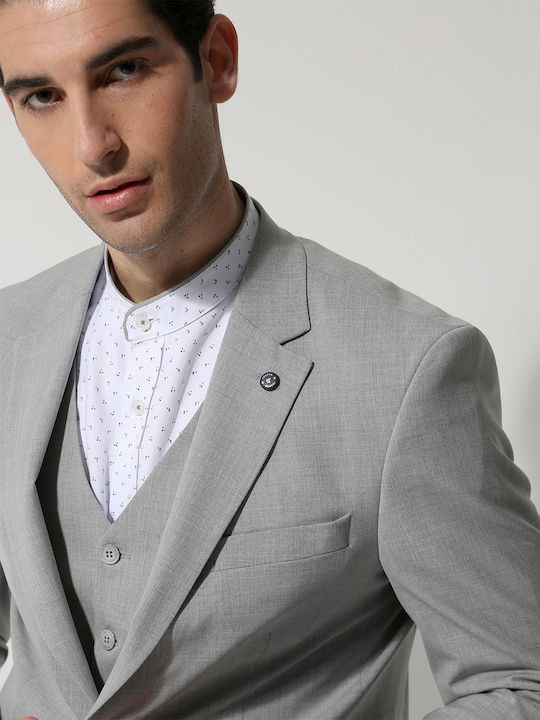 Gianni Men's Suit Jacket Slim Fit Gray