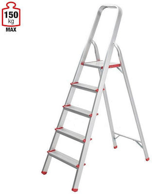 Ladder Aluminum with 4+1 Steps 147pcs