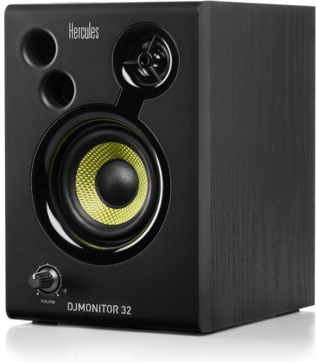 Hercules Monitor 32 Ηχεία Studio Monitor 3" 30W (Ζεύγος) Μαύρα