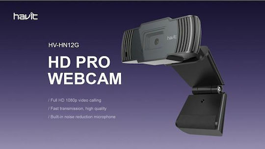 Havit Pro Web Camera Full HD 1080p με Autofocus 21.19.0002