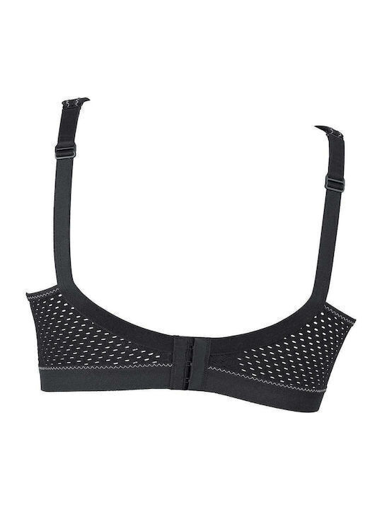 Athletic Athletic Bra without Underwire Black