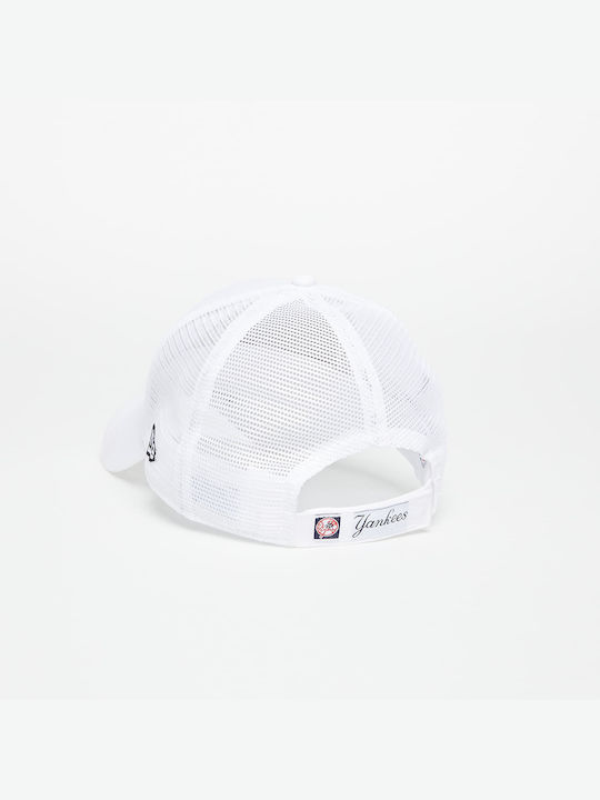 New Era Trucker Cap White