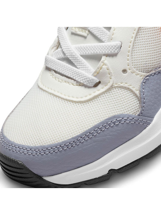 Air Max Kids Sneakers with Scratch Sail / Laser Orange / Indigo Haze / White
