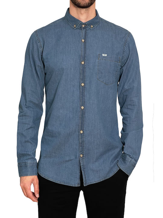 Men's shirt TYRON - Jeans Blue