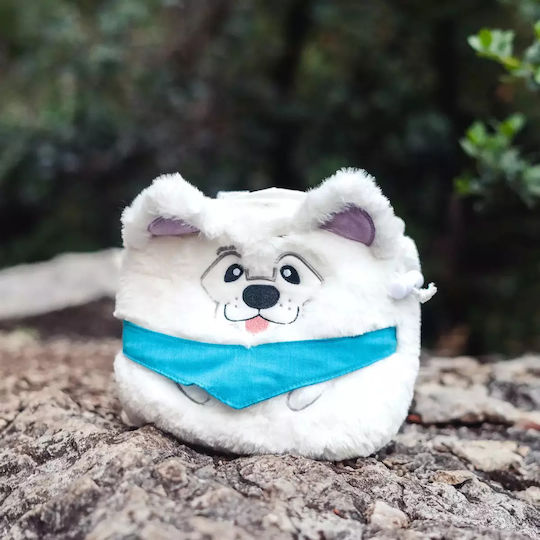 YY Vertical Samoyed Dog Θήκη Μαγνησίας Λευκή