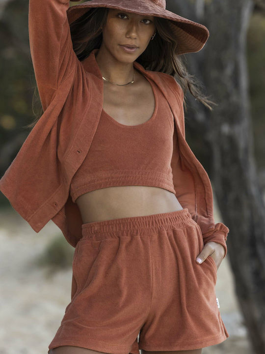 Roxy Threes Company Bralette Σουτιέν Baked Clay