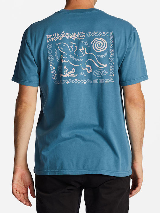 Billabong Reflections Tricou pentru bărbați cu mâneci scurte Albastru