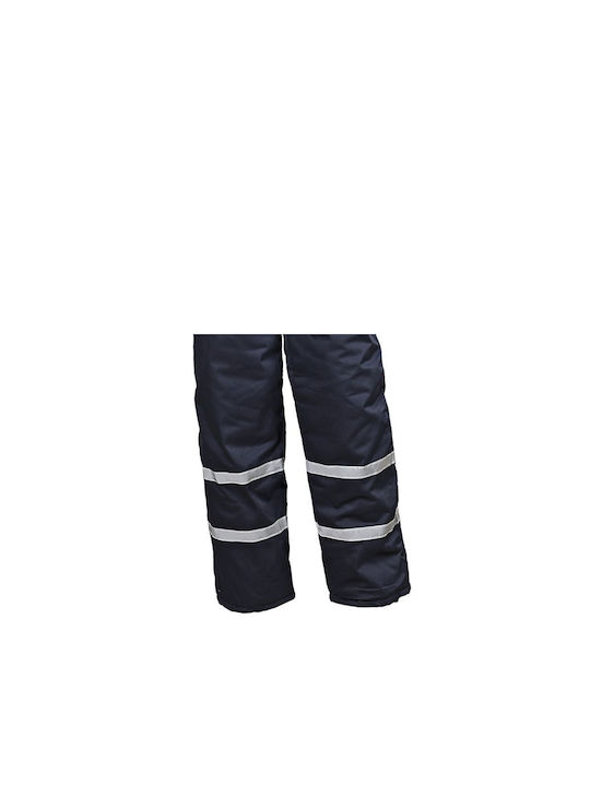 Stenso Work Coveralls Dungarees & Reflective Tapes Navy Blue