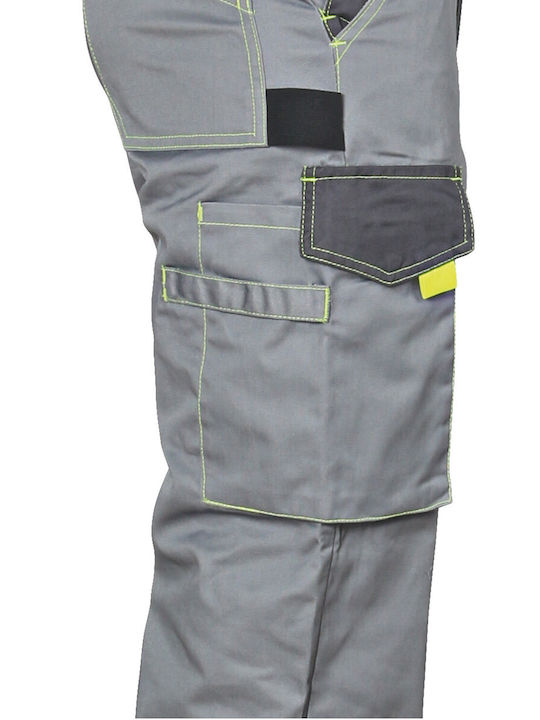 Stenso Work Coverall Dungarees Gray