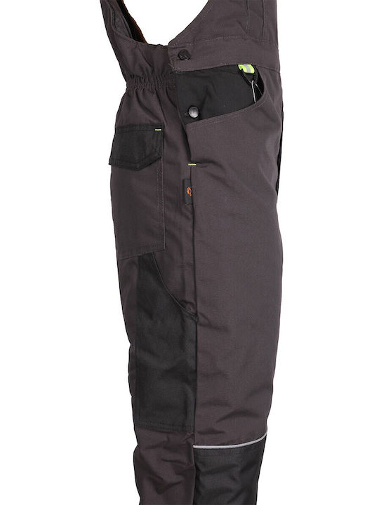 Stenso Work Coveralls Dungarees Black