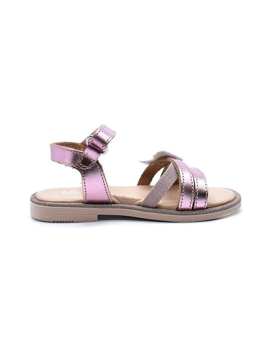 Bibelot children's leather sandals for girls BS72-R