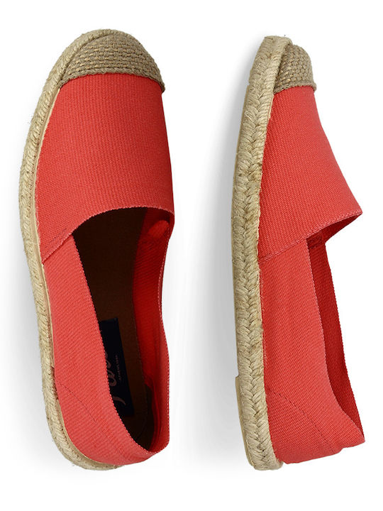 Damen Espadrilles in Orange Farbe