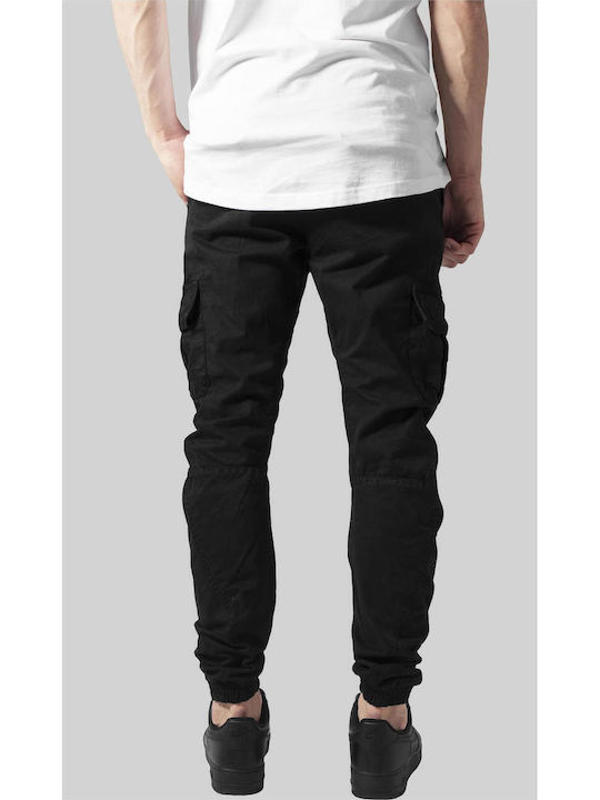 Urban Classics Παντελόνι Cargo Μαύρο