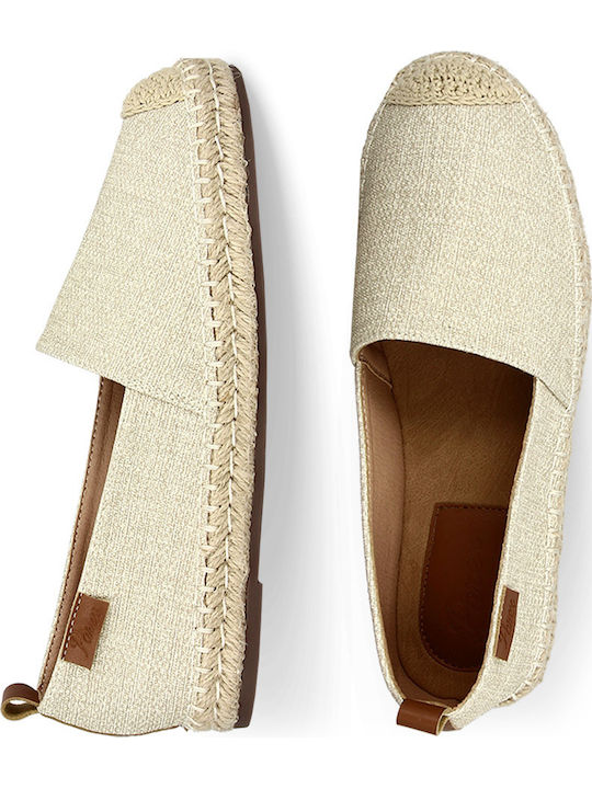 Din material textil Espadrile dama în culoarea Bej
