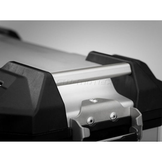 SW-Motech TRAX ADV Πλαϊνή Βαλίτσα Μοτοσυκλέτας Αριστερή Αλουμινίου 37lt σε Μαύρο Χρώμα