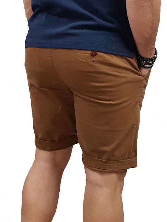 Superdry Vintage Officer Ανδρική Βερμούδα Chino Taba