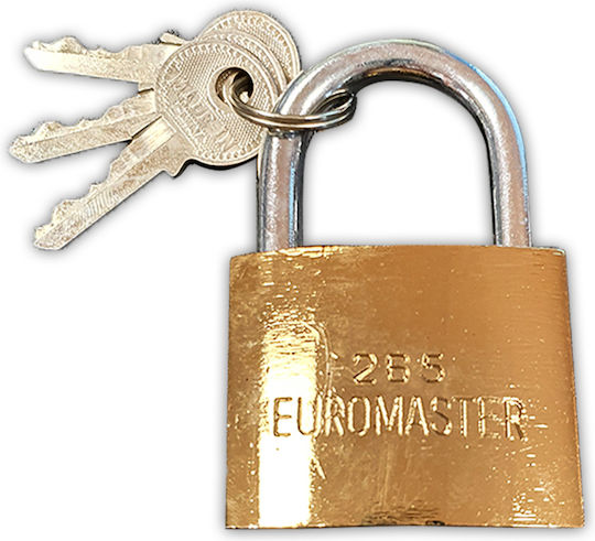 TopStrong Λουκέτο Πέταλο με Κλειδί 40mm