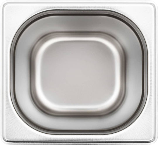 vidaXL Σκεύος Gastronorm Ανοξείδωτο GN1/6 με Βάθος 200mm 8τμχ