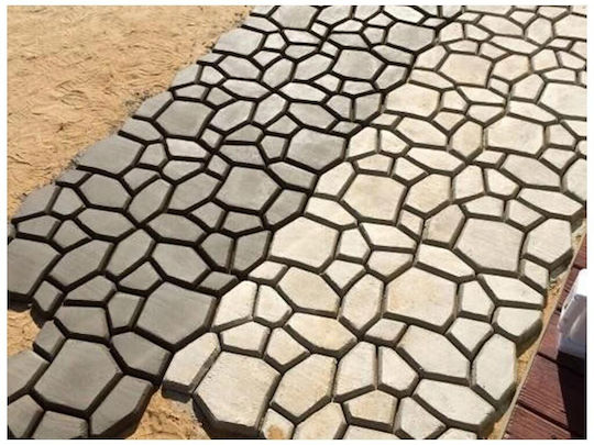 Plastic Mold for Garden Flooring 50x48cm