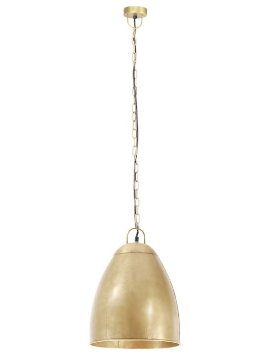 vidaXL Rotund Abajur Bronz cu Diametru 32cm