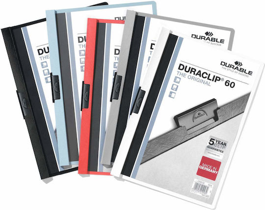 Durable Clipboard with Clip Conference for Paper A4 Black 2209-01 1pcs