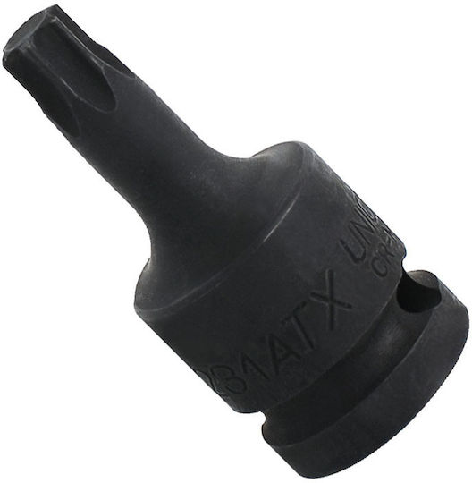 Unior vârf Căpăcel Pneumatic - Pneumatic Torx cu Patrat de Prindere 1/2" Dimensiune E45 1buc