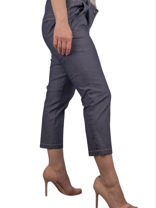 JEANSHOSE CAPRI PHILOSOPHIE BLAU