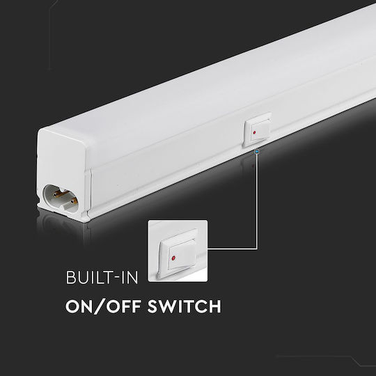 V-TAC Under-Cabinet LED Light 16W Natural White with Switch 120cm