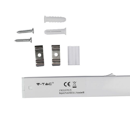 V-TAC Under-Cabinet LED Light 16W Cool White with Switch 120cm V-TAC-